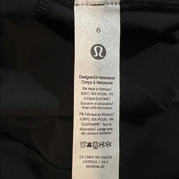 Lululemon Align HR MIni -Flare Leggings 32” Black 6,8,10,12 & 14 NWT - Picture 5 of 14